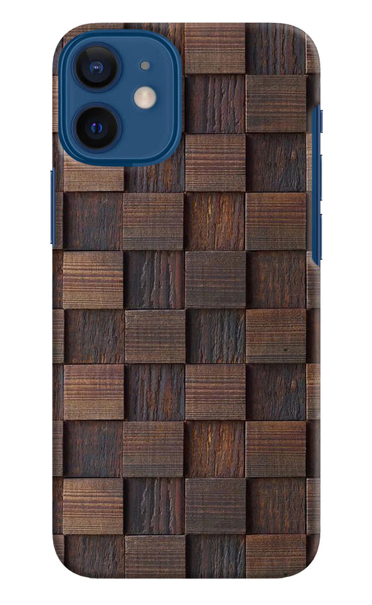 Wooden Cube Design iPhone 12 Mini Hard Case Back Cover by Casekaro