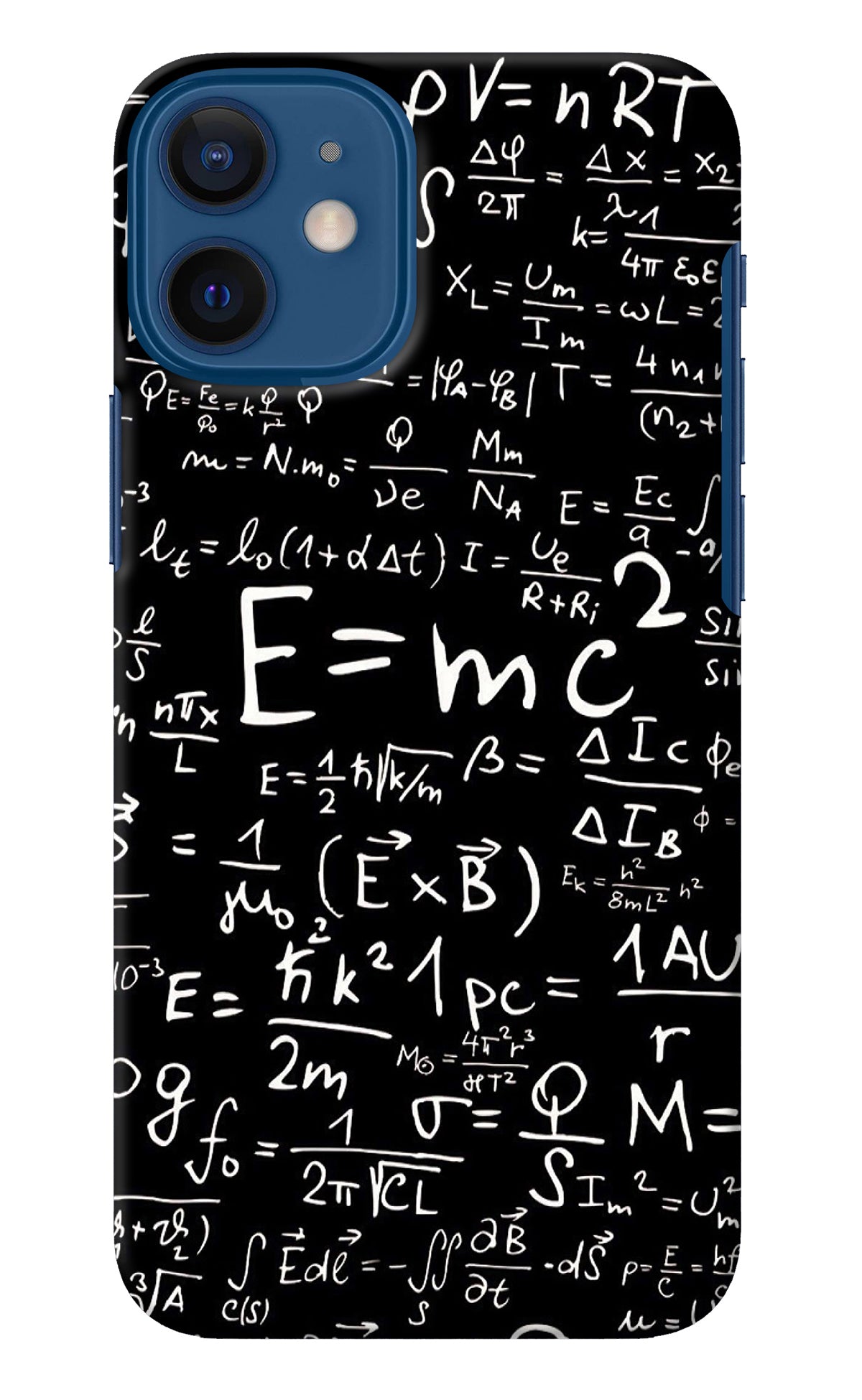 Physics Albert Einstein Formula iPhone 12 Mini Back Cover