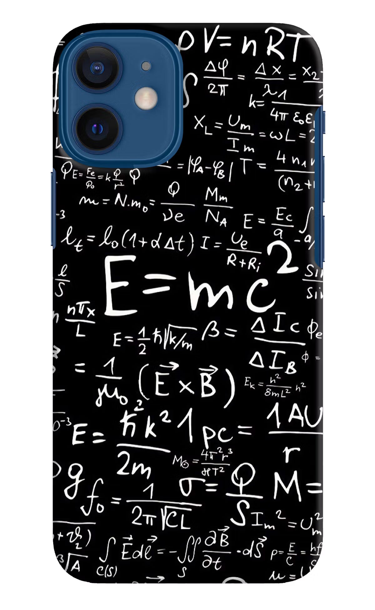 Physics Formula iPhone 12 Mini Hard Case Back Cover by Casekaro