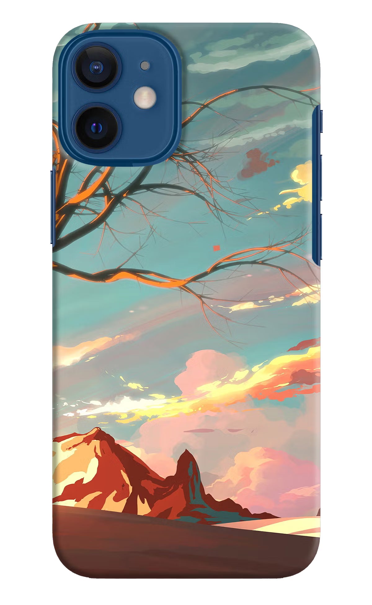 Scenery iPhone 12 Mini Hard Case Back Cover by Casekaro