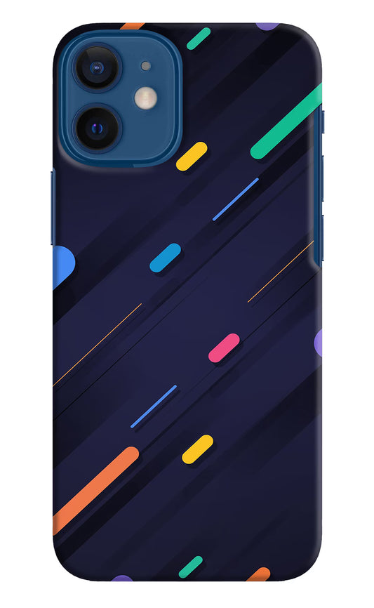 Abstract Design iPhone 12 Mini Hard Case Back Cover by Casekaro