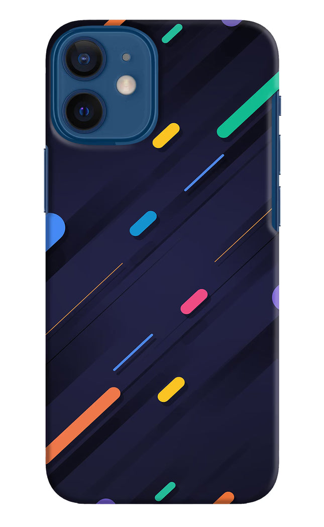Abstract Design iPhone 12 Mini Hard Case Back Cover by Casekaro