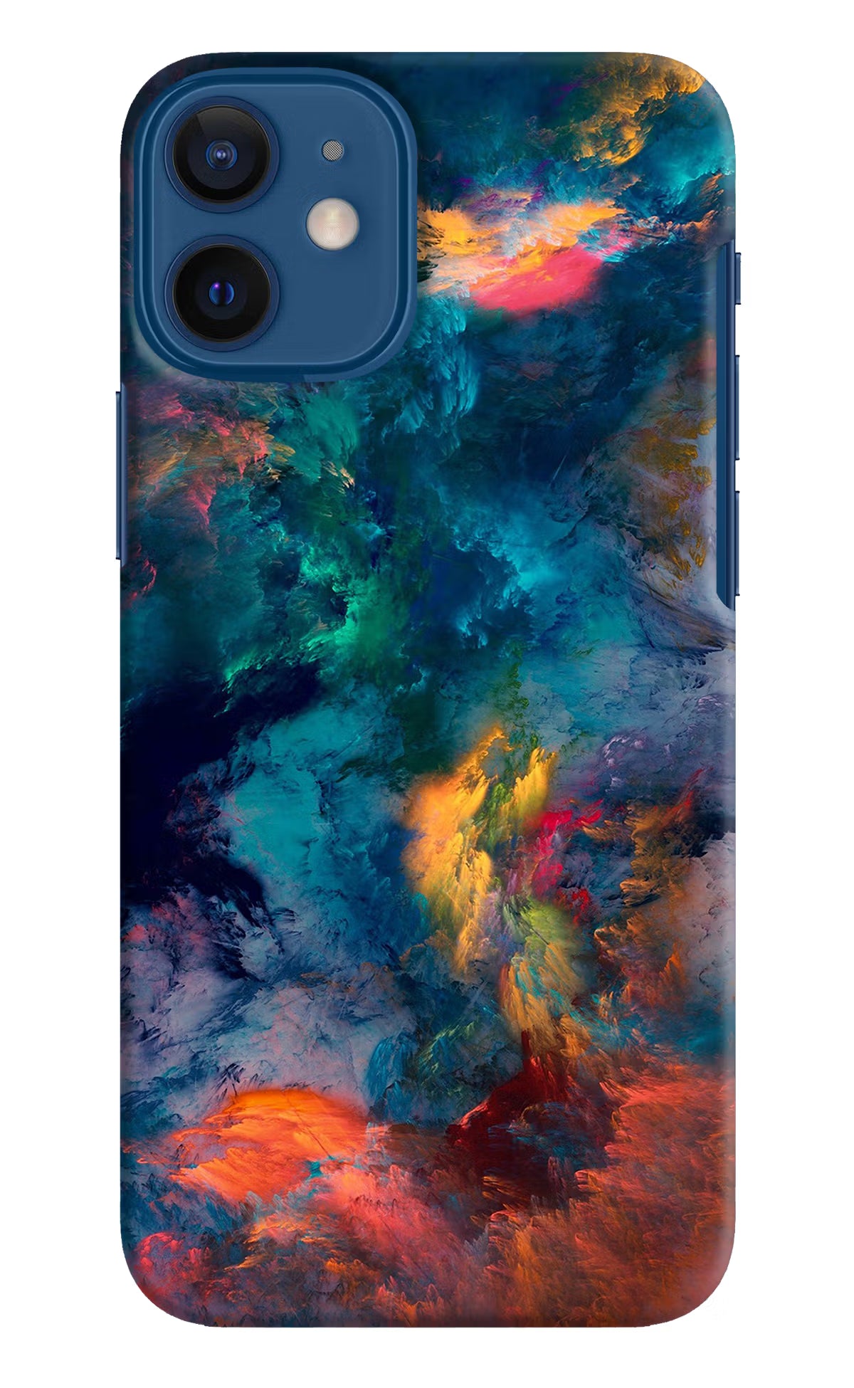 Artwork Paint iPhone 12 Mini Hard Case Back Cover by Casekaro
