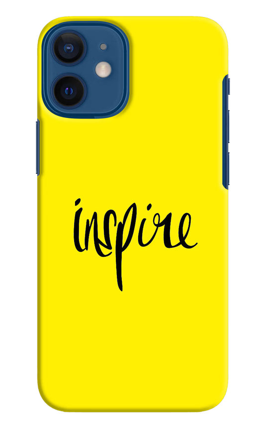Inspire iPhone 12 Mini Hard Case Back Cover by Casekaro