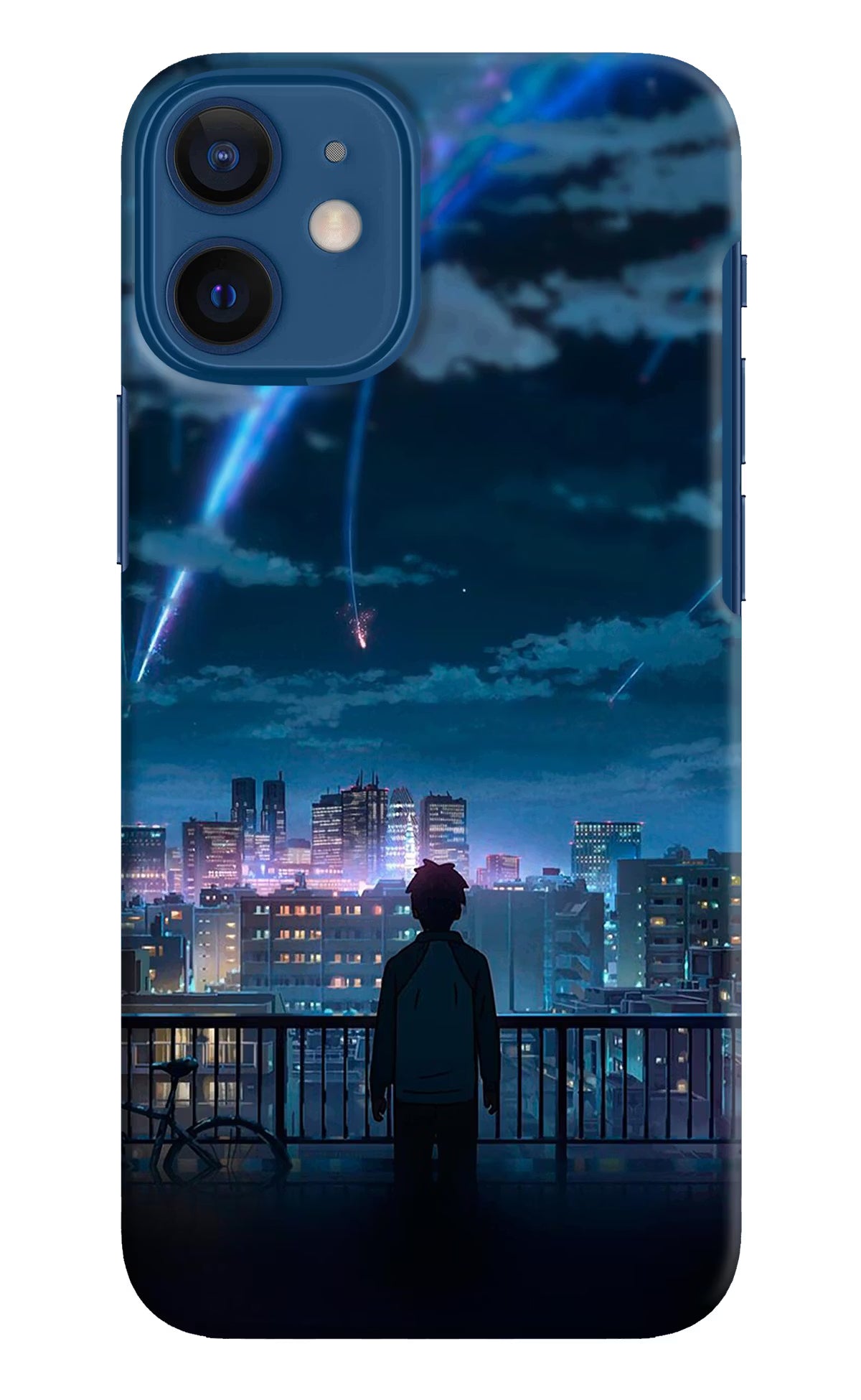 Anime iPhone 12 Mini Hard Case Back Cover by Casekaro