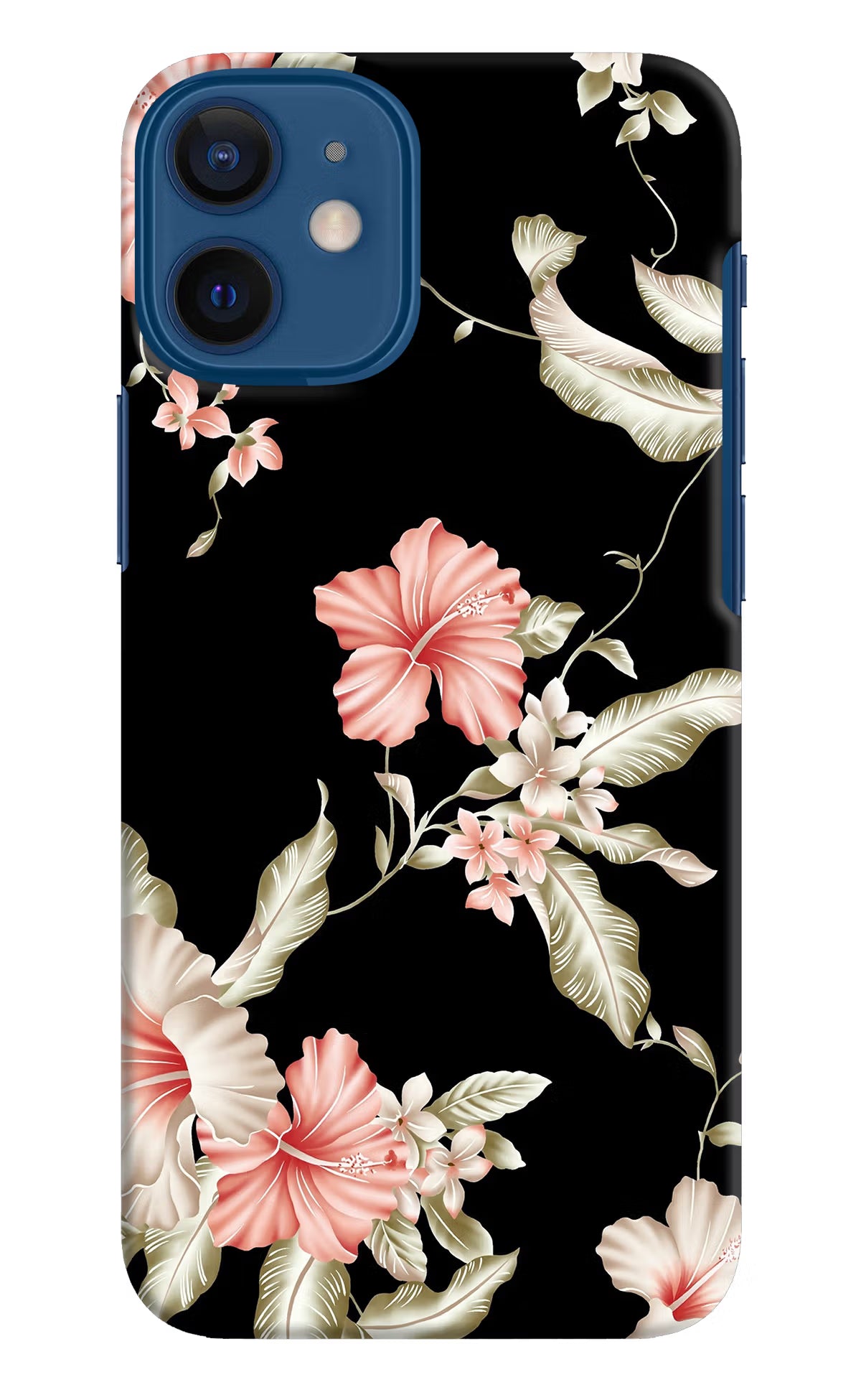 Flowers iPhone 12 Mini Hard Case Back Cover by Casekaro