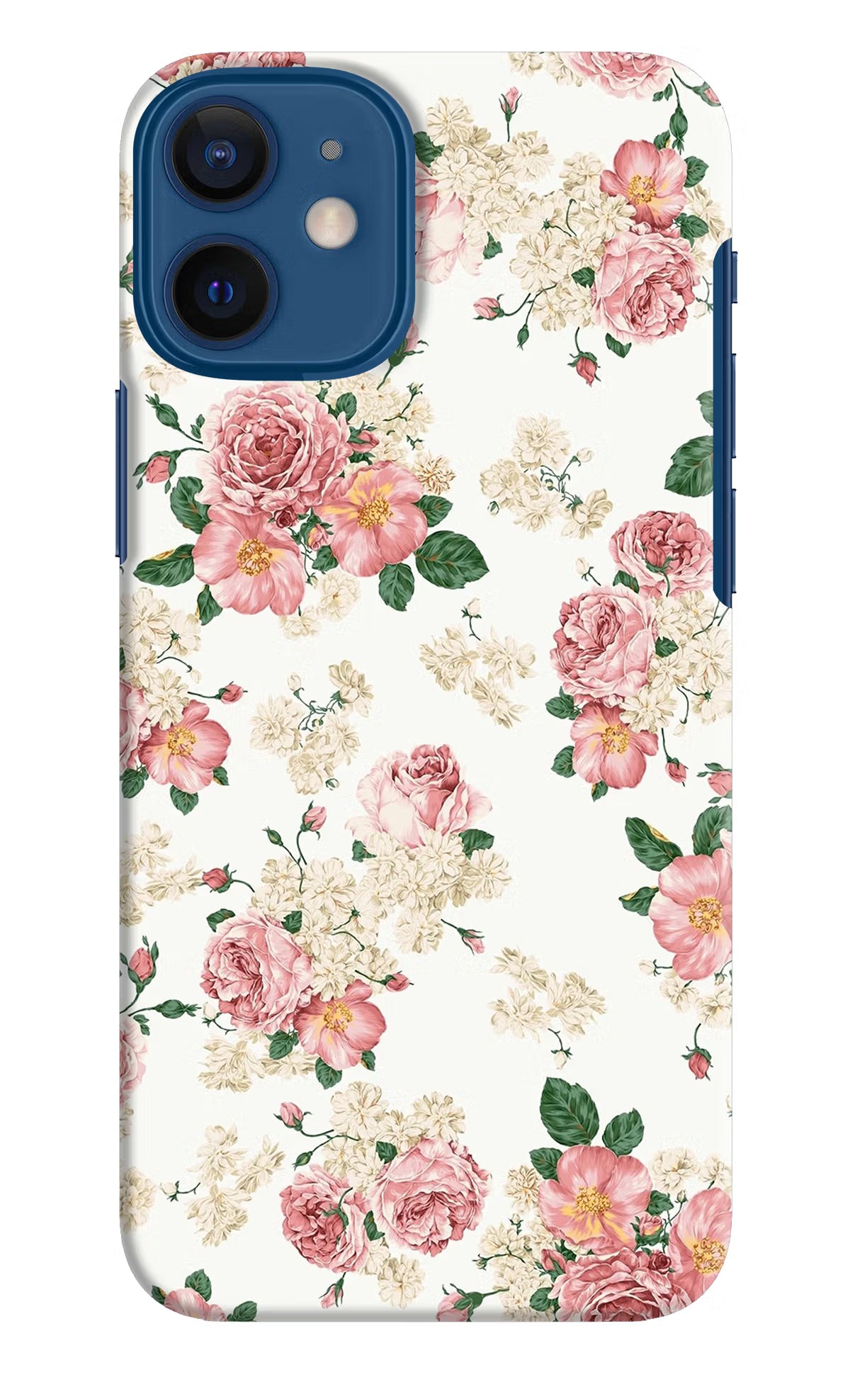 Flowers iPhone 12 Mini Hard Case Back Cover by Casekaro