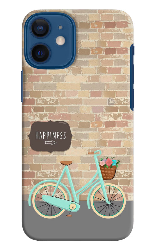 Happiness Artwork iPhone 12 Mini Hard Case Back Cover by Casekaro