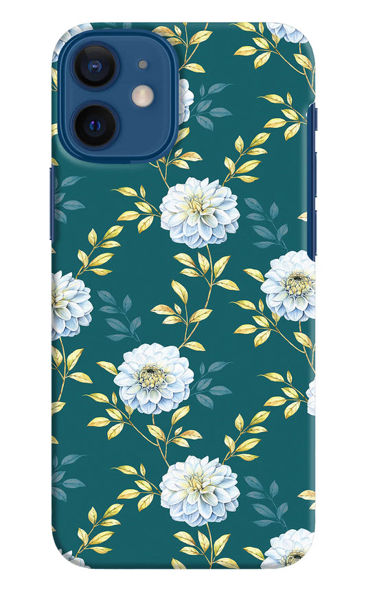 Flowers iPhone 12 Mini Hard Case Back Cover by Casekaro