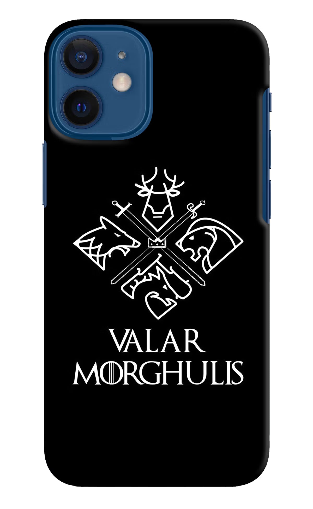 Valar Morghulis | Game Of Thrones iPhone 12 Mini Hard Case Back Cover by Casekaro