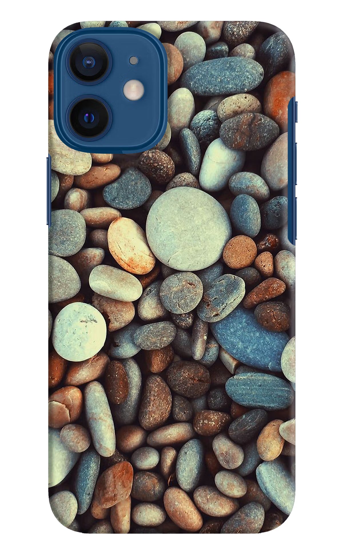 Pebble iPhone 12 Mini Hard Case Back Cover by Casekaro
