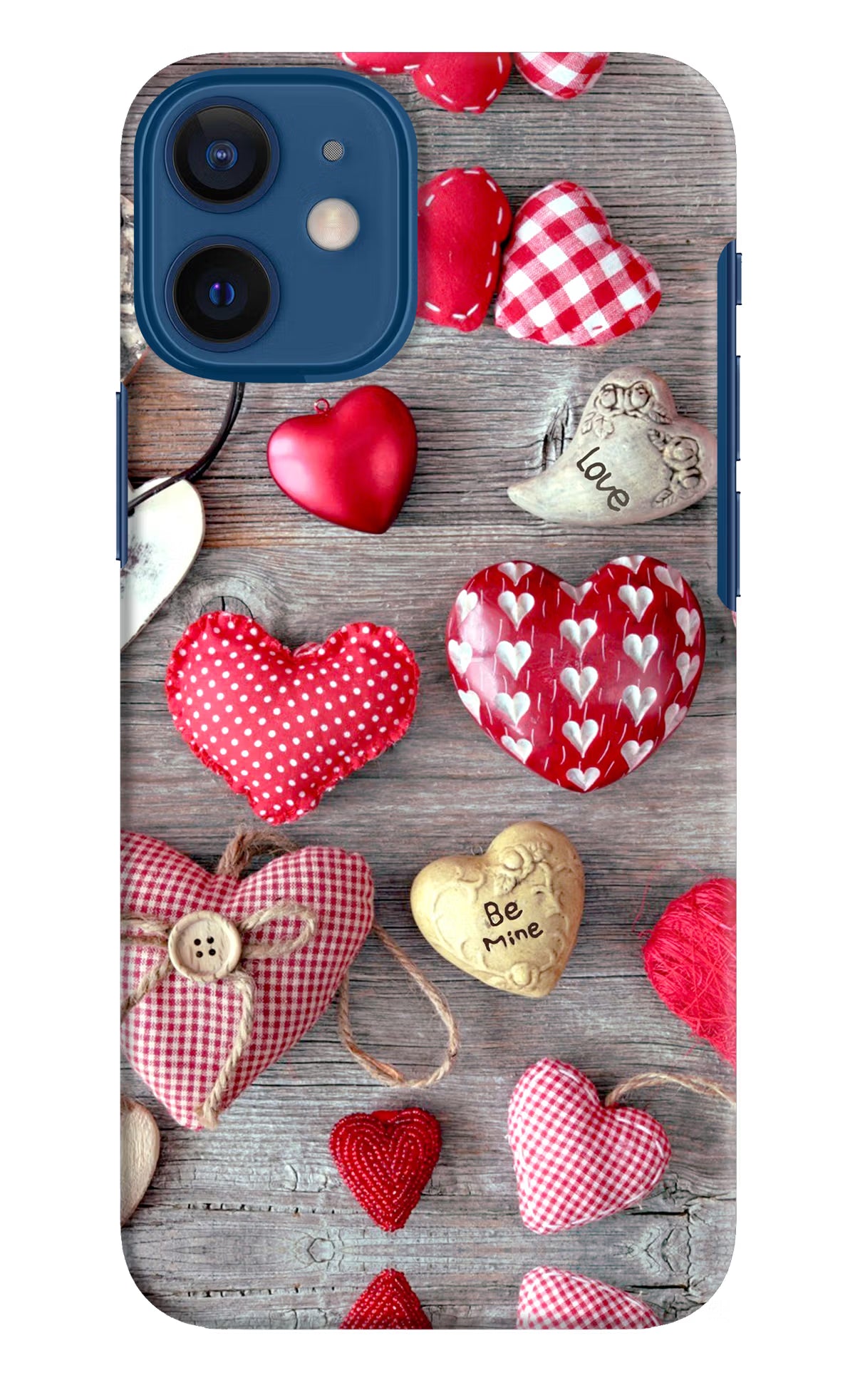 Love Wallpaper iPhone 12 Mini Hard Case Back Cover by Casekaro