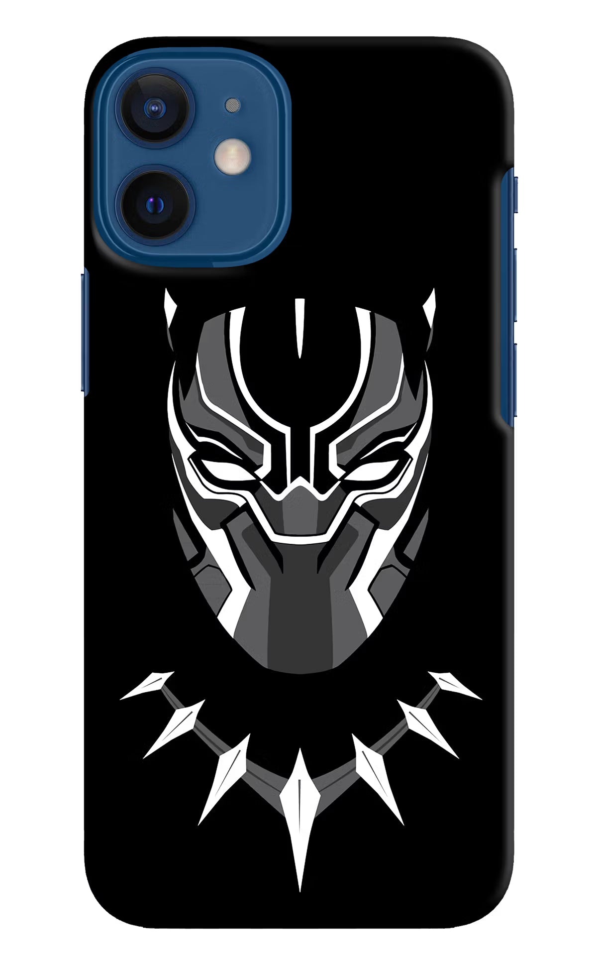 Black Panther iPhone 12 Mini Hard Case Back Cover by Casekaro