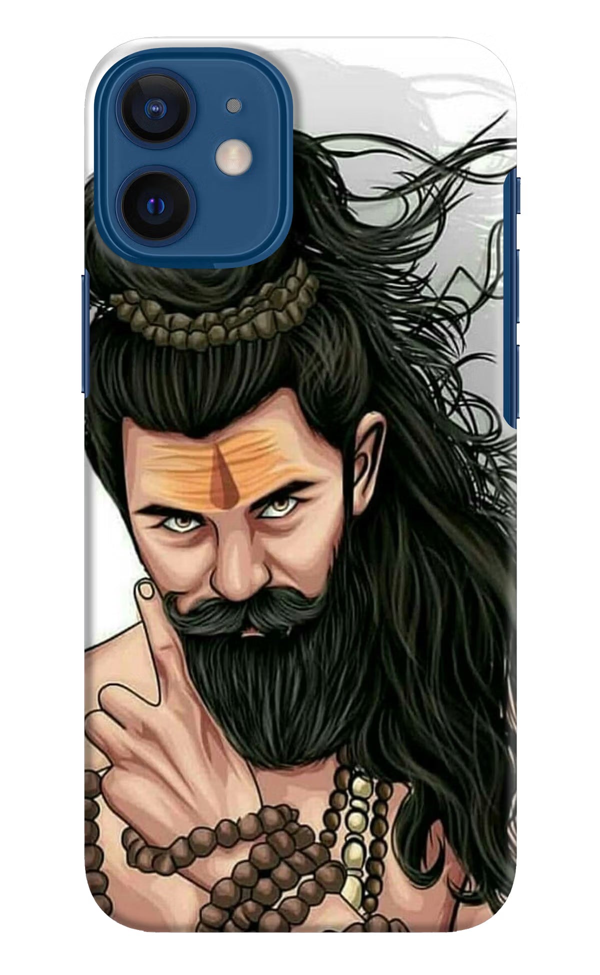 Mahadev iPhone 12 Mini Hard Case Back Cover by Casekaro