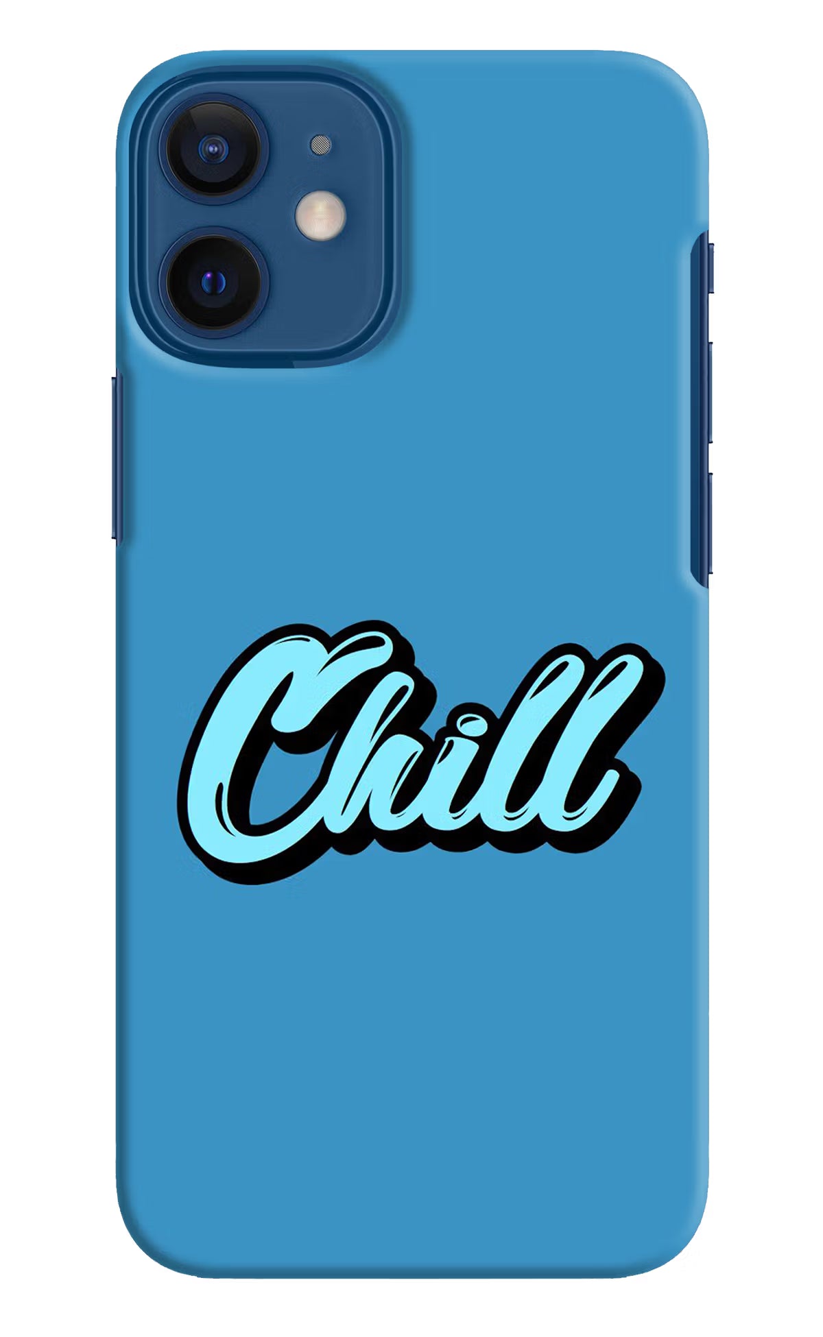 Chill iPhone 12 Mini Hard Case Back Cover by Casekaro