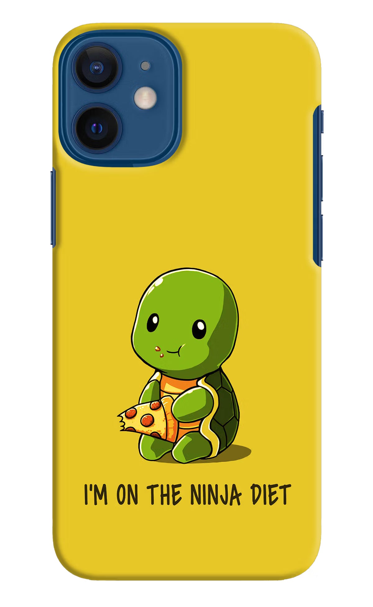 I'm on Ninja Diet iPhone 12 Mini Hard Case Back Cover by Casekaro