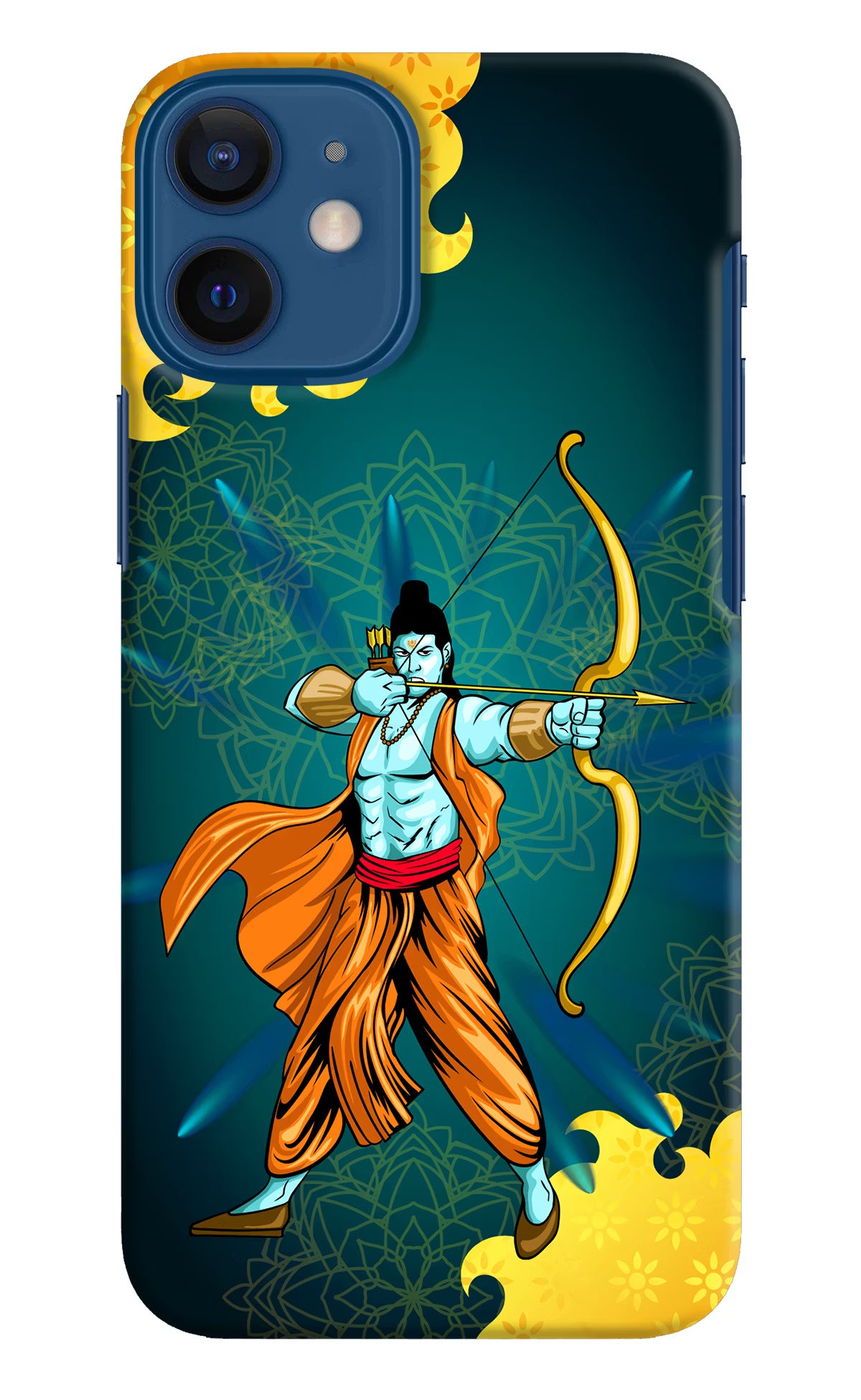 Lord Ram - 6 iPhone 12 Mini Hard Case Back Cover by Casekaro