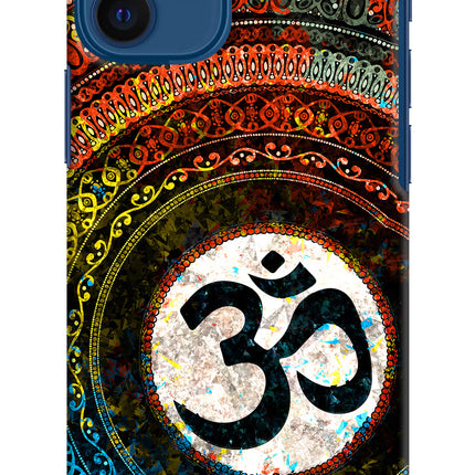 Om Cultural iPhone 12 Mini Hard Case Back Cover by Casekaro