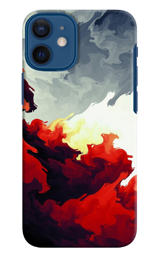 Fire Cloud iPhone 12 Mini Hard Case Back Cover by Casekaro
