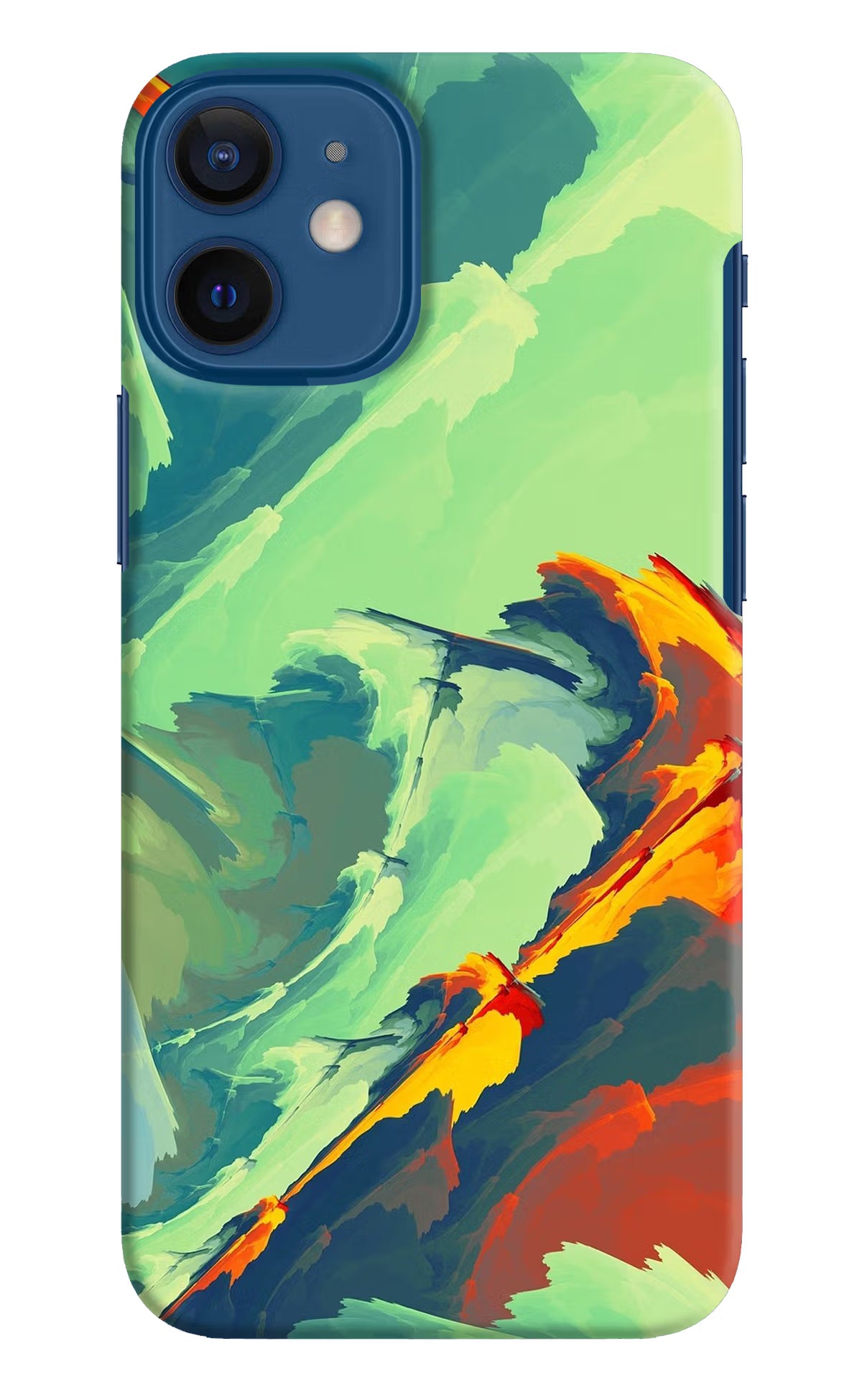 Paint Art iPhone 12 Mini Hard Case Back Cover by Casekaro