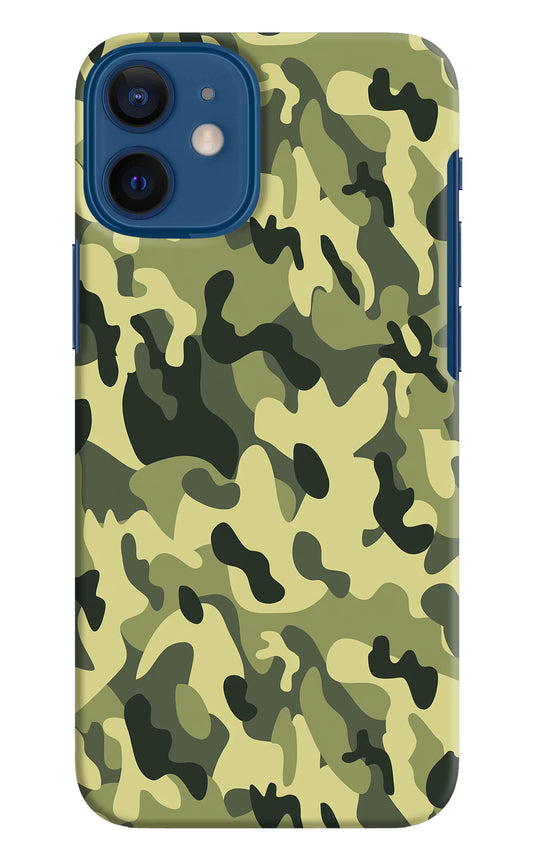 Camouflage iPhone 12 Mini Hard Case Back Cover by Casekaro