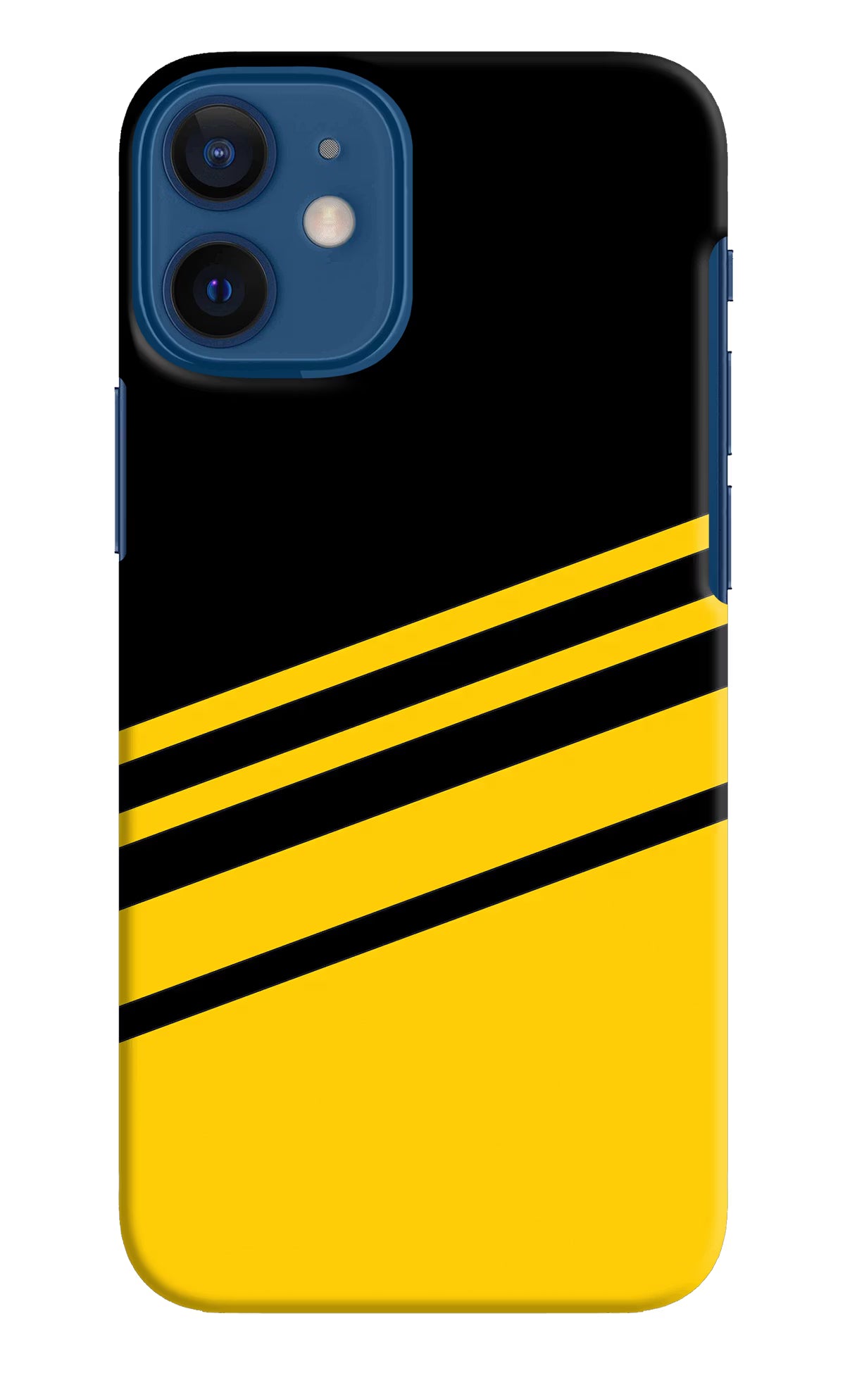 Yellow Shades iPhone 12 Mini Hard Case Back Cover by Casekaro
