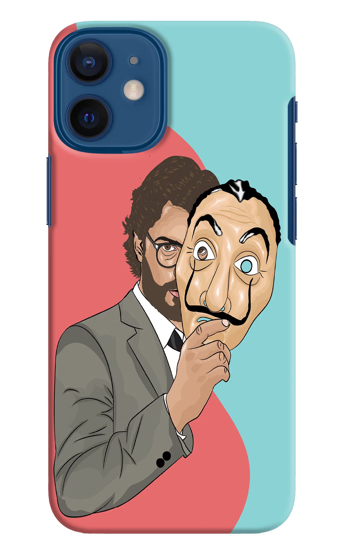 Professor iPhone 12 Mini Hard Case Back Cover by Casekaro