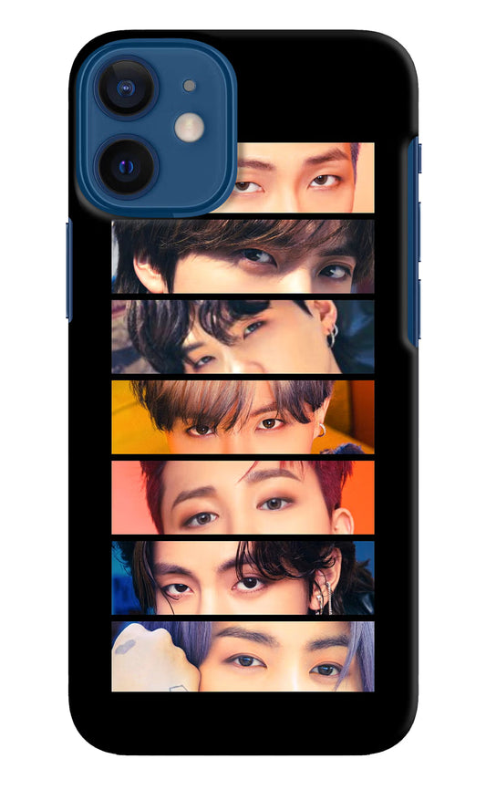BTS Eyes iPhone 12 Mini Hard Case Back Cover by Casekaro
