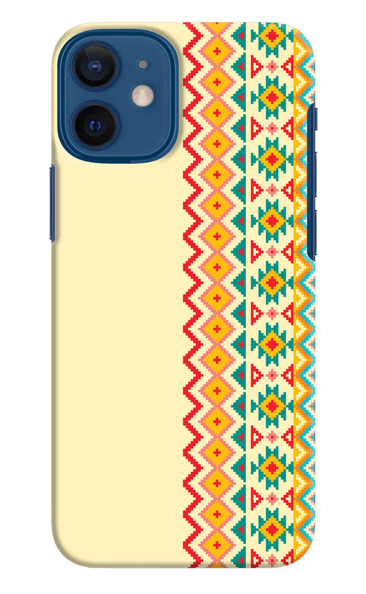 Ethnic Seamless iPhone 12 Mini Hard Case Back Cover by Casekaro