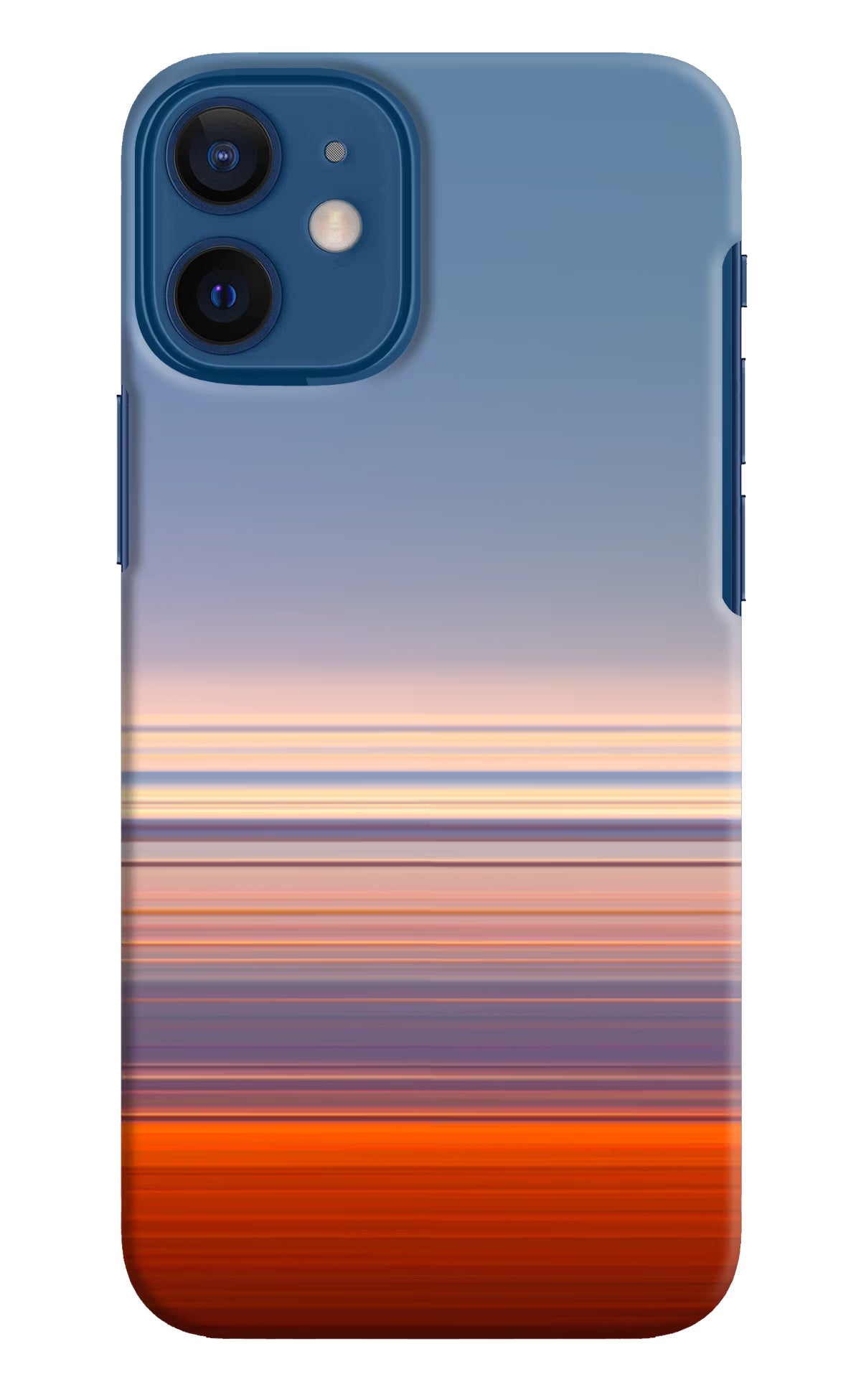 Morning Colors iPhone 12 Mini Hard Case Back Cover by Casekaro