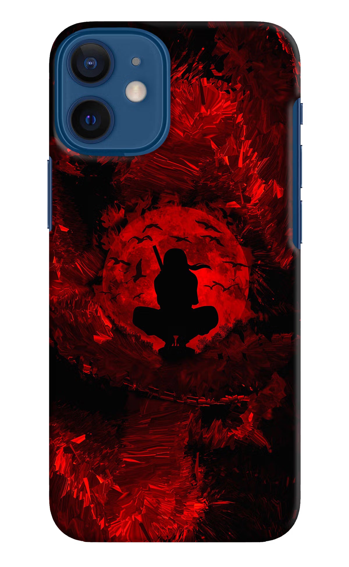 Itachi Uchiha iPhone 12 Mini Hard Case Back Cover by Casekaro