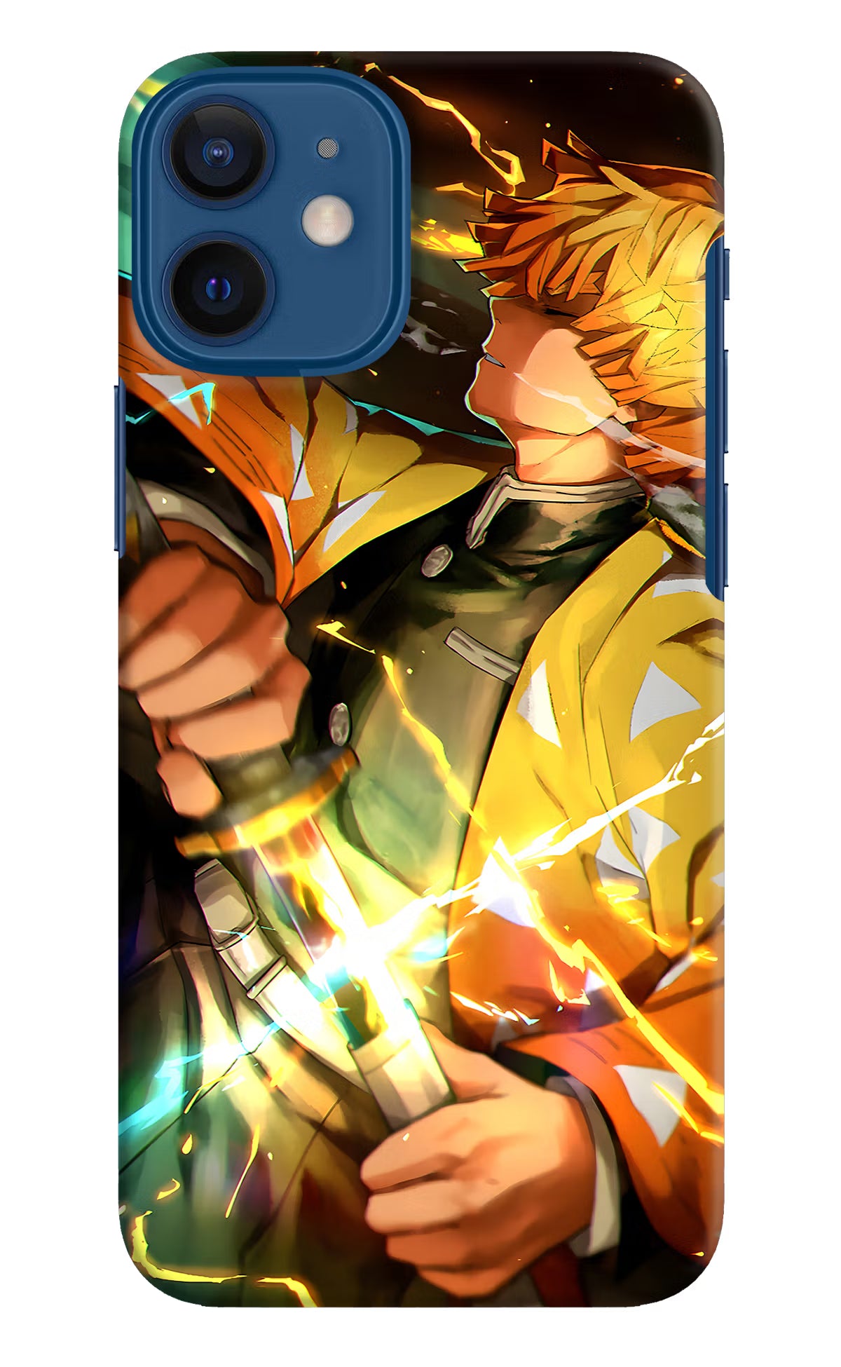 Demon Slayer iPhone 12 Mini Hard Case Back Cover by Casekaro