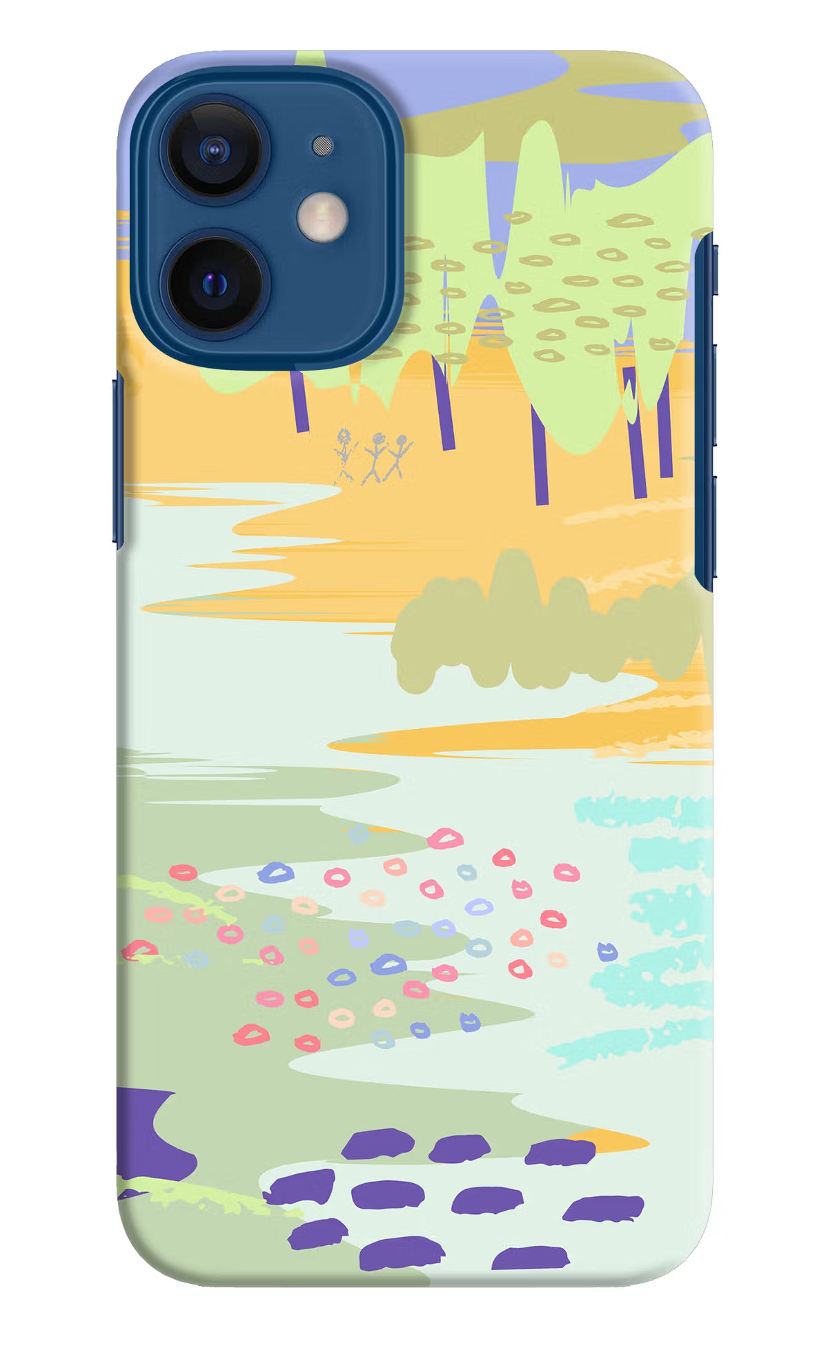 Scenery iPhone 12 Mini Hard Case Back Cover by Casekaro