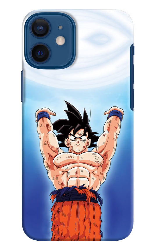 Goku Power iPhone 12 Mini Hard Case Back Cover by Casekaro