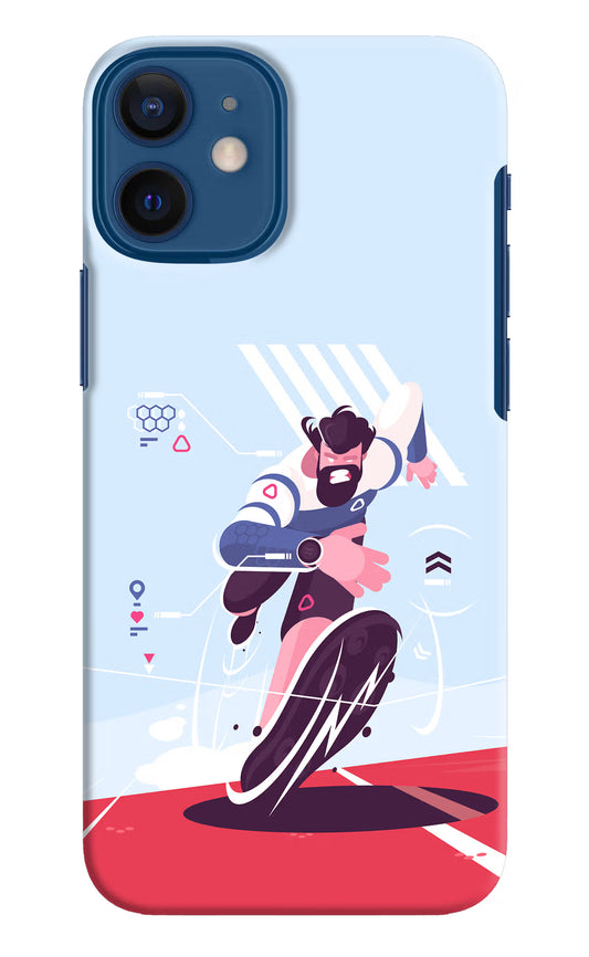 Run Pro iPhone 12 Mini Hard Case Back Cover by Casekaro