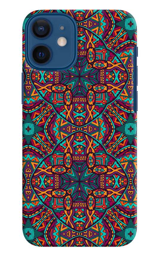 Colour Mandala iPhone 12 Mini Hard Case Back Cover by Casekaro