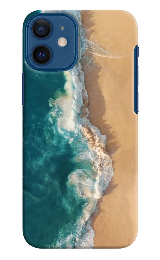 Ocean Beach iPhone 12 Mini Hard Case Back Cover by Casekaro