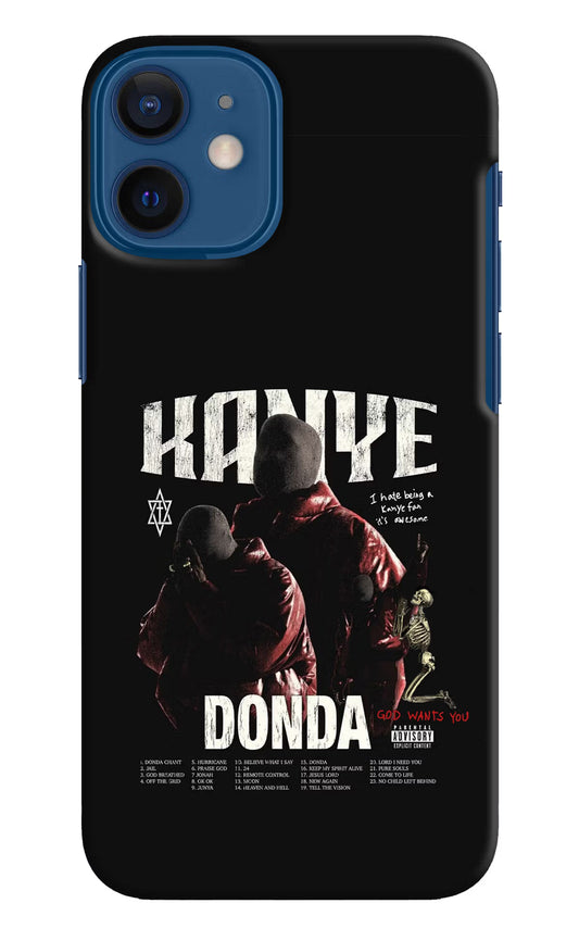 Donda Kanye West iPhone 12 Mini Hard Case Back Cover by Casekaro