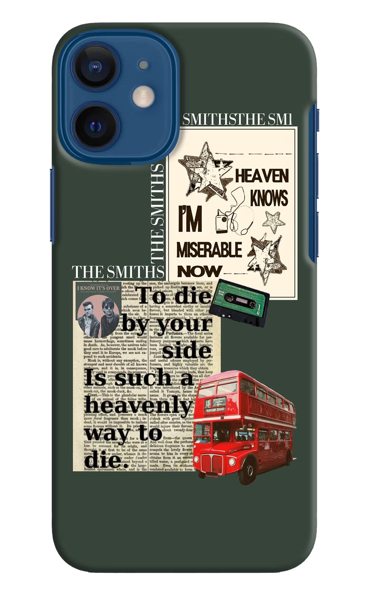 The Smiths iPhone 12 Mini Hard Case Back Cover by Casekaro