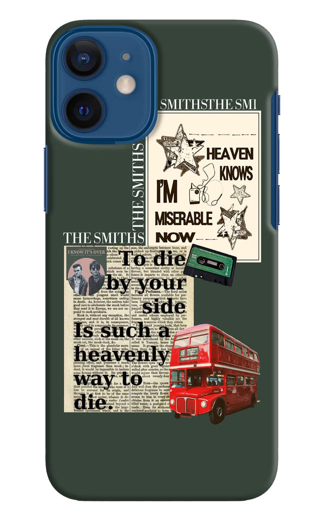 The Smiths iPhone 12 Mini Hard Case Back Cover by Casekaro