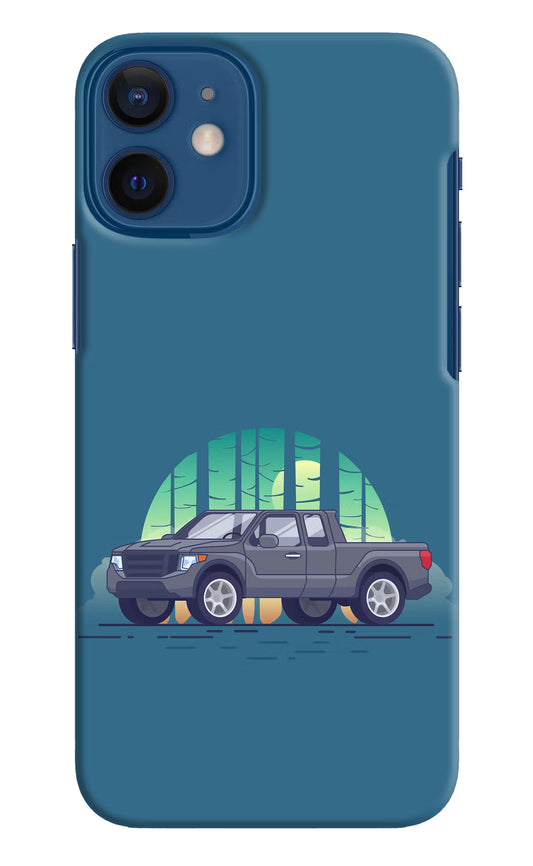 Retro Garage Vibe iPhone 12 Mini Hard Case Back Cover by Casekaro