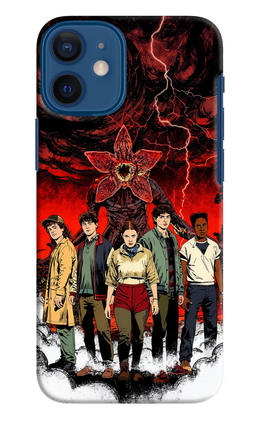 Ordinary Things Characters iPhone 12 Mini Hard Case Back Cover by Casekaro