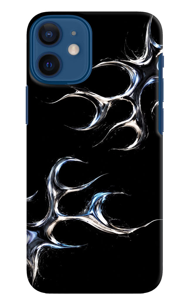 Chrome Tribal iPhone 12 Mini Hard Case Back Cover by Casekaro