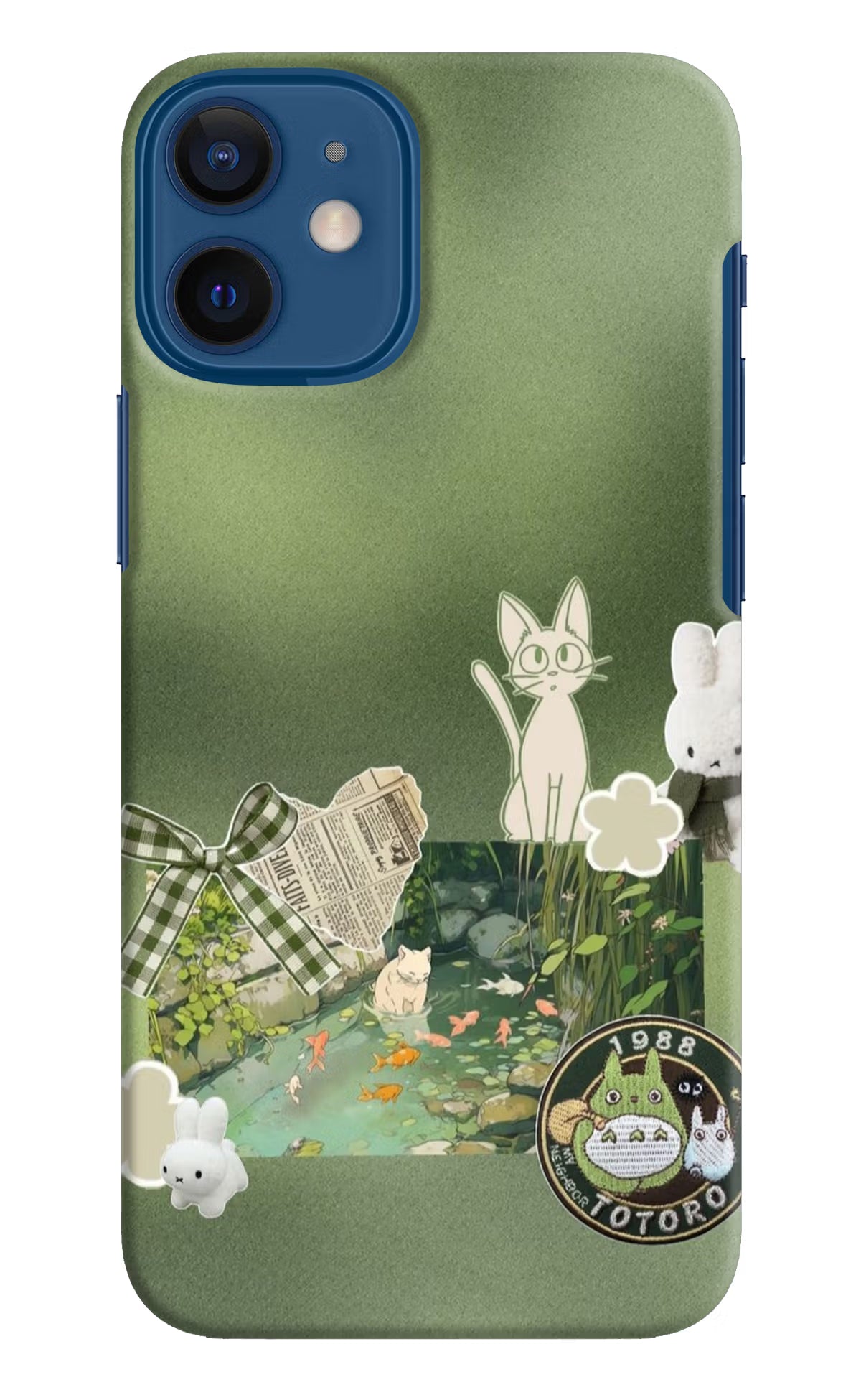 Aesthetic anime iPhone 12 Mini Back Cover