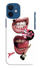 Rockstar iPhone 12 Mini Hard Case Back Cover by Casekaro