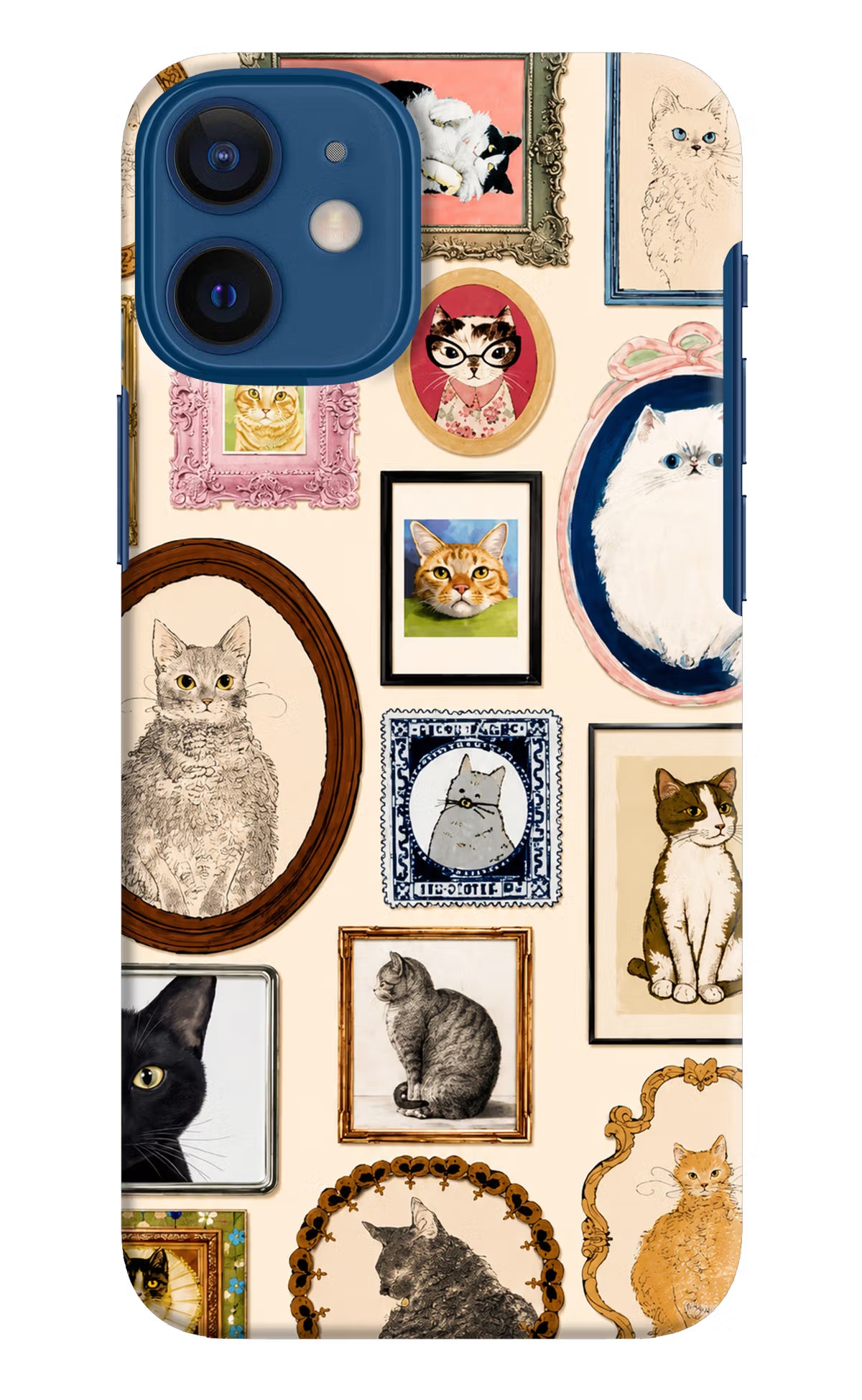 Mirror Cats iPhone 12 Mini Back Cover