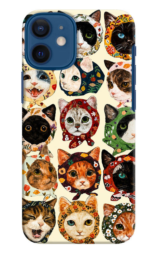 Cool Cat iPhone 12 Mini Hard Case Back Cover by Casekaro