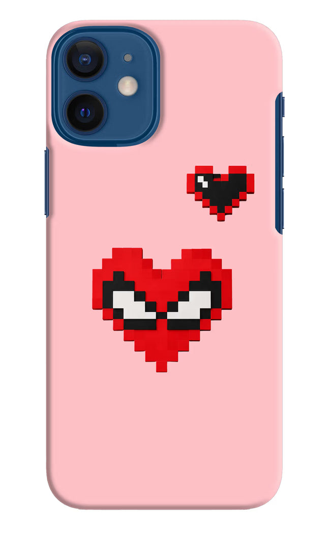 Gwen Heart iPhone 12 Mini Hard Case Back Cover by Casekaro
