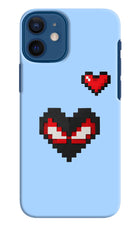 Peter Heart iPhone 12 Mini Hard Case Back Cover by Casekaro