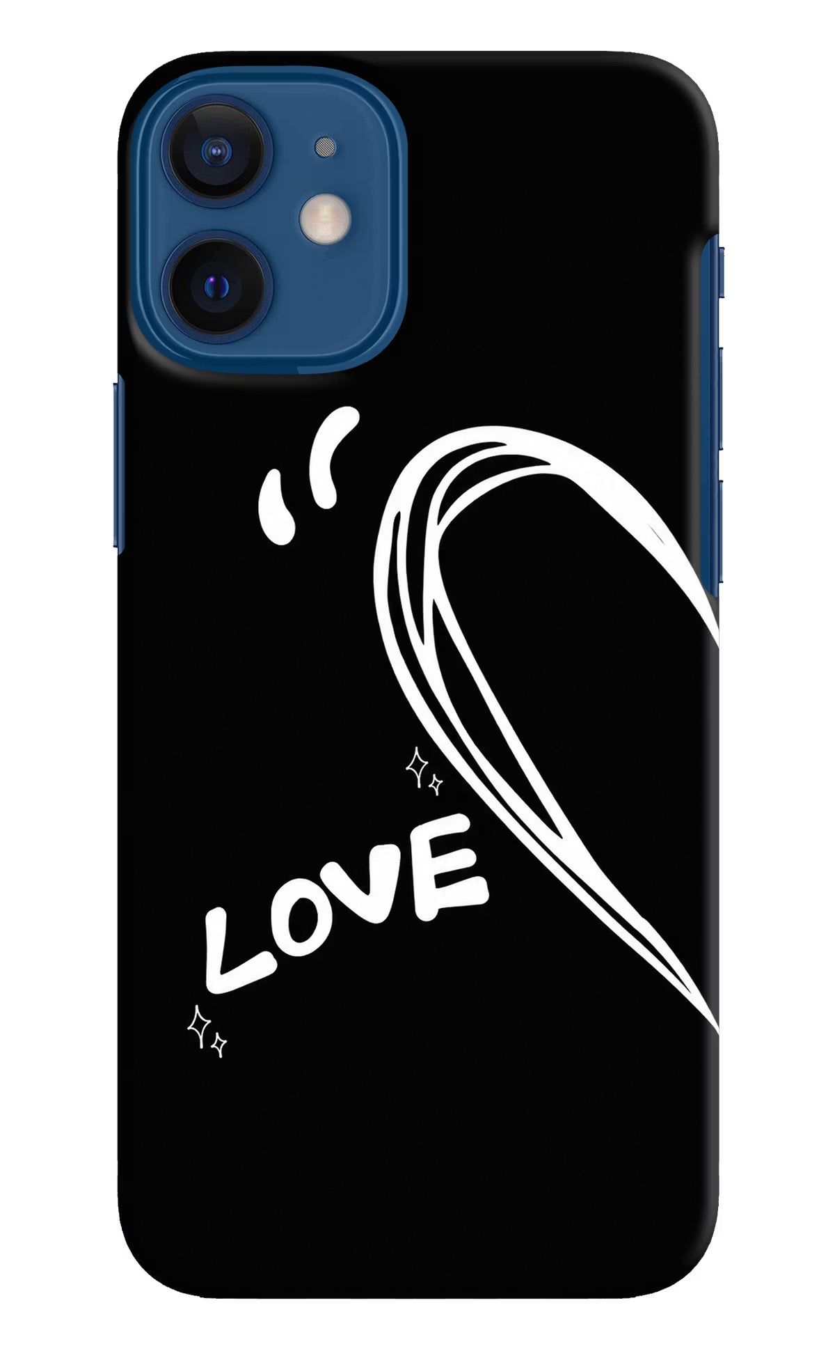 Love Line iPhone 12 Mini Back Cover